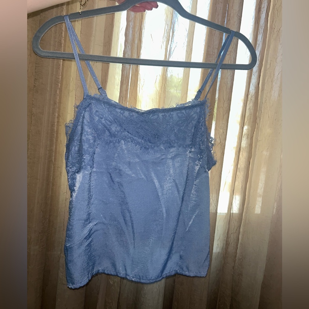 Satin Lace Top
